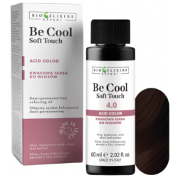 Bioelixire be cool soft touch toner kwasowy do włosów 60ml kolor 4.0