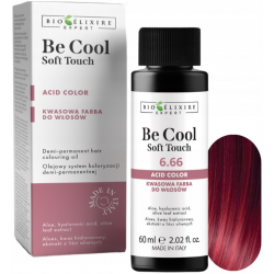 Bioelixire be cool soft touch toner kwasowy do włosów 60ml kolor 6.66