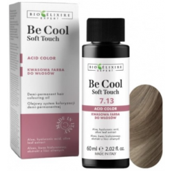 Bioelixire be cool soft touch toner kwasowy do włosów 60ml kolor 7.13