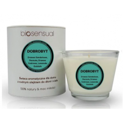BIOSENSUAL ŚWIECA DOBROBYT 80G