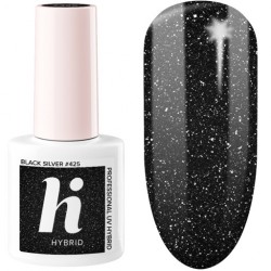 HI HYBRID LAKIER HYBRYDOWY 425 BLACK SILVER 5ML