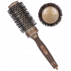 Szczotka Do Modelowania Włosów NANO THERMIC GOLD okrągla 43mm Poniks