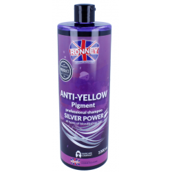 RONNEY SZAMPON DO WŁOSÓW ELIMINUJĄCY ŻÓŁTE TONY FIOLETOWY 1000ML