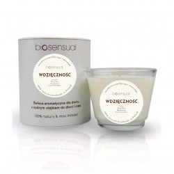 BIOSENSUAL ŚWIECA DO MASAŻU CIAŁA WDZIĘCZNOŚĆ 80G