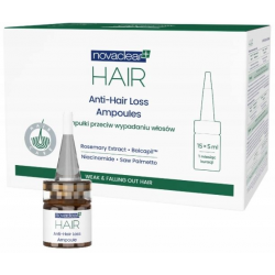 Ampułki przeciw wypadaniu włosów Novaclear Hair 1x5ml