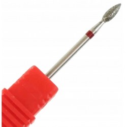 FREZ DIAMENTOWY ŁEZKA DO SKÓREK, AKRYLU, ŻELU, HYBRYD - FRD720-28