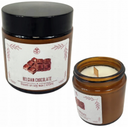 Świeca zapachowa sojowa BELGIAN CHOCOLATE PAVONCELLA 1 szt.