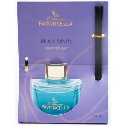 DYFUZOR ZAPACHOWY PERFUMY Z PATYCZKAMI BLACK MYTH 100ML PAVONCELLA