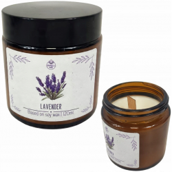 Świeca zapachowa sojowa LAVENDER PAVONCELLA 1 szt.