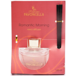 DYFUZOR ZAPACHOWY PERFUMY Z PATYCZKAMI ROMANTIC MORNING 100ML PAVONCELLA