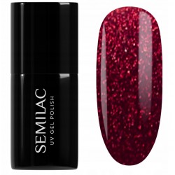 SEMILAC LAKIER HYBRYDOWY 955 HOLLY BERRY RED 7ml