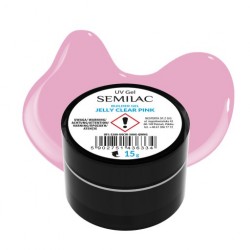 SEMILAC ŻEL BUDUJĄCY UV JELLY CLEAR PINK 15G