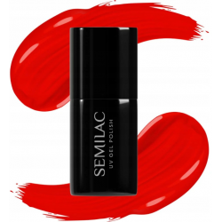 SEMILAC LAKIER HYBRYDOWY 317 NEON RED 7ml