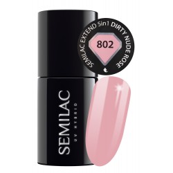 SEMILAC EXTEND 5IN1 802 DIRTY NUDE ROSE 7 ML