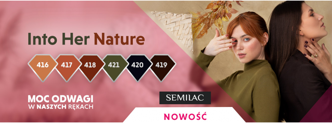 SEMILAC KOLEKCJA INTO HER NATURE 2