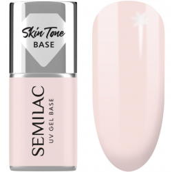 SEMILAC LAKIER HYBRYDOWY BAZA COVER DO PAZNOKCI ECRU 7ml