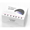 SEMILAC LAMPA UV LED DO PAZNOKCI MANICURE PEDICURE HYBRYDY ALL BLACK 24W/48