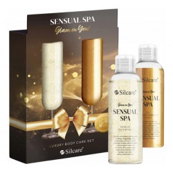 SILCARE ZESTAW ŚWIĄTECZNY GLAM ON YOU PEREŁKI I ŻEL DO KĄPIELI