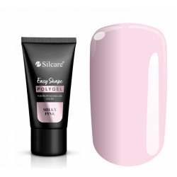 SILCARE Akrylożel Polygel Acrylgel UV LED Easy Shape Milky Pink 30 g