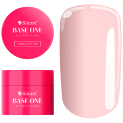 SILCARE Base One Gel French Pink 50g żel budujący mleczno-różowy