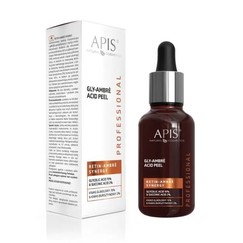 APIS RETIN-AMBRE SYNERGY Gly-Ambré Acid Peel Kwas glikolowy 15% & Kwas burs