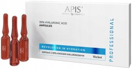 APIS Revolution In Hydration Ampułka z kwasem hialuronowym 4D 99% 1 x 3ml