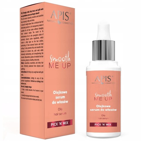 Apis PICK'N'MIX Olejkowe Serum Na Końcówki Włosów Wygładza Odżywia 30 ml