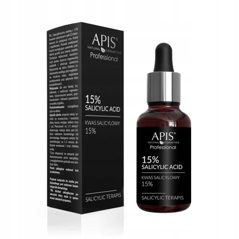 Apis Salicylic Terapis Kwas Salicylowy 15% Cera Tłusta Trądzikowa 30 ml