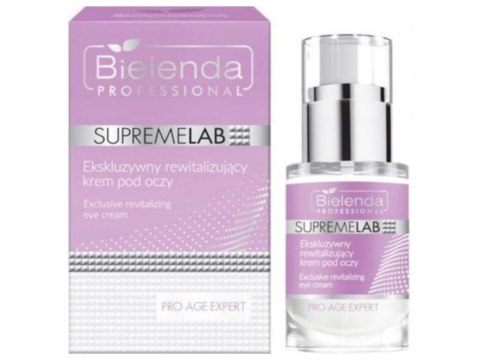 Bielenda SupremeLab ekskluzywny rewitalizujący krem pod oczy 15ml