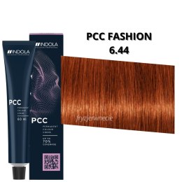 Indola PCC farba do włosów 6.44 dark blonde intense copper