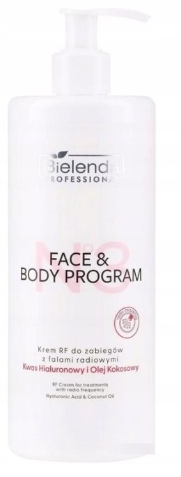 Krem RF do zabiegów z falami radiowymi Bielenda Professional 500 ml