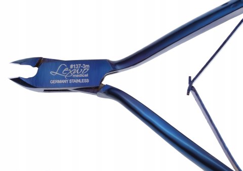 LEXWO CĄŻKI DO SKÓREK 137 OSTRZE 3 MM NIEBIESKIE