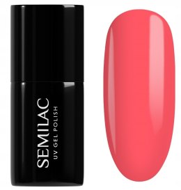 Lakier hybrydowy kolorowy Semilac 006 Classic Coral 7ML