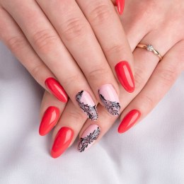 Lakier hybrydowy kolorowy Semilac 006 Classic Coral 7ML