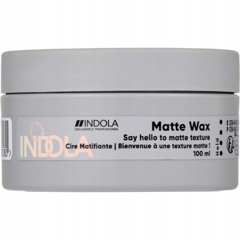 Mocny wosk matujący do włosów INDOLA MATTE WAX 100ml