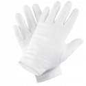 Rękawiczki bawełniane kosmetyczne białe Beautiona, 1 para