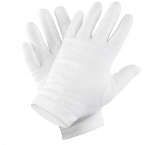 Rękawiczki bawełniane kosmetyczne białe Beautiona, 1 para