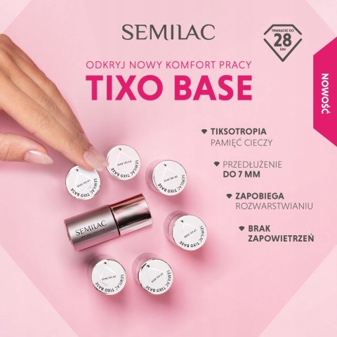 SEMILAC BAZA HYBRYDOWA Z TIKSOTROPIĄ SAMOPOZIOMUJĄCA TIXO BASE 7ml