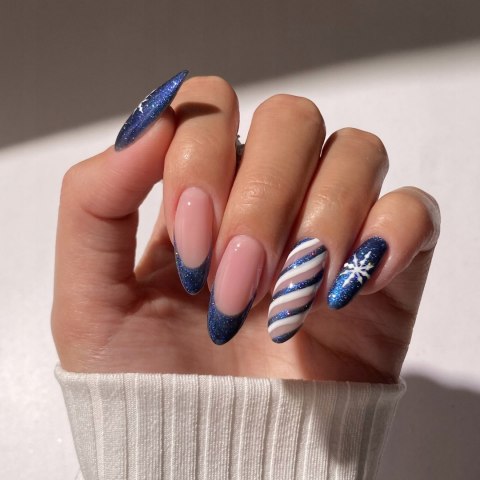 SEMILAC LAKIER HYBRYDOWY 953 MYSTERY BLUE 7ml