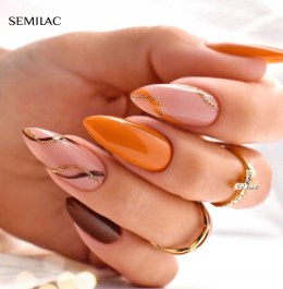 Semilac 416 Golden Hour Orange 7 ml lakier hybrydowy