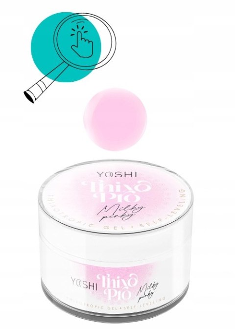 Yoshi Żel Milky Pinky Samopoziomujący Thixo Pro 50 ml