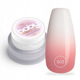 Żel 3w1 do Zdobień Baby Boomer Artistic Gel Ombre Paint S03 „Starlit