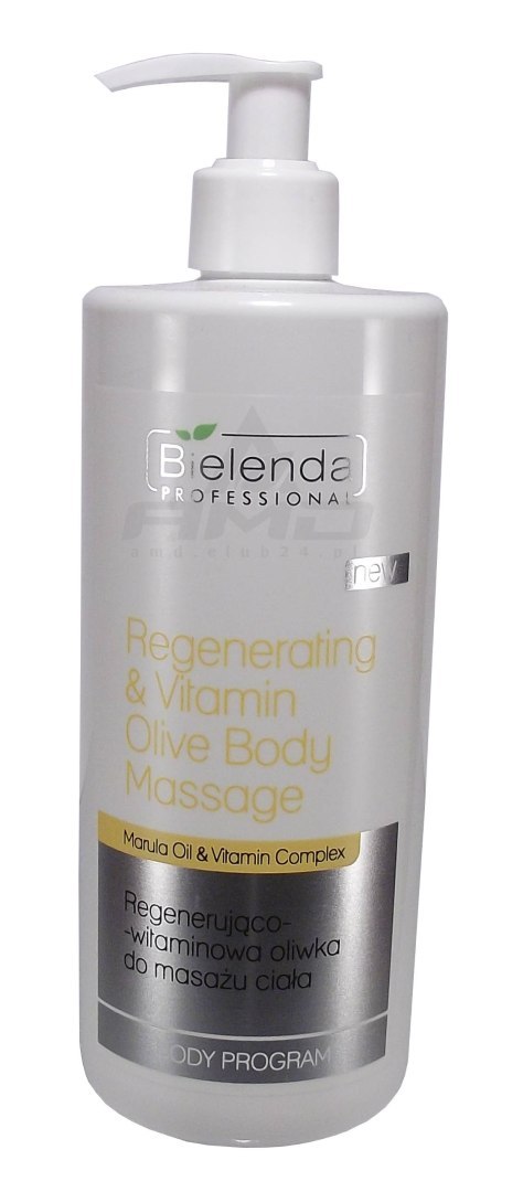 BIELENDA Professional Oliwka witaminowa do masażu ciała 500 ml