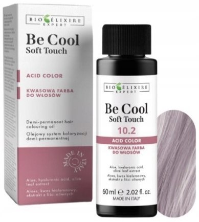Bioelixire be cool soft touch toner kwasowy do włosów 60ml kolor 10.2