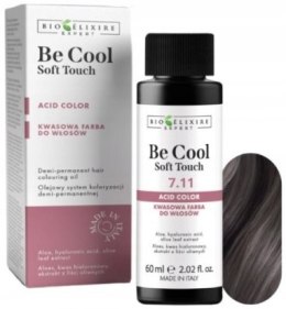 Bioelixire be cool soft touch toner kwasowy do włosów 60ml kolor 7.11