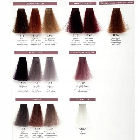 Bioelixire be cool soft touch toner kwasowy do włosów 60ml kolor 8.44