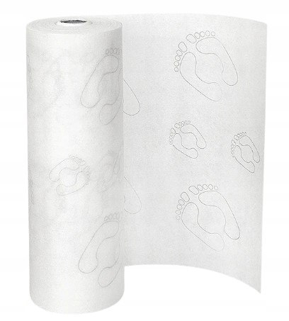 DYWANIK-MATA ZE STOPAMI DO PEDICURE ROLKA 100 SZT