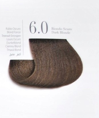 Farba do włosów bez amoniaku 6.0 CIEMNY BLOND BE COLOR BE HAIR 100 ML