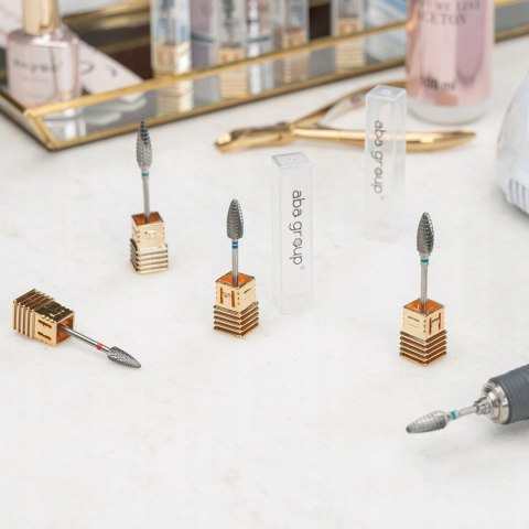 Frez z Węglika Spiekanego Stożek Delikatny F02 F ABA GROUP