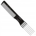 Grzebień fryzjerski do modelowania, do strzyżenia XHAIR czarny 128